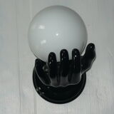Ceramic hand wall lamp
