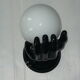 Ceramic hand wall lamp