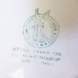 3 vintage deep plates in a jumble 220637