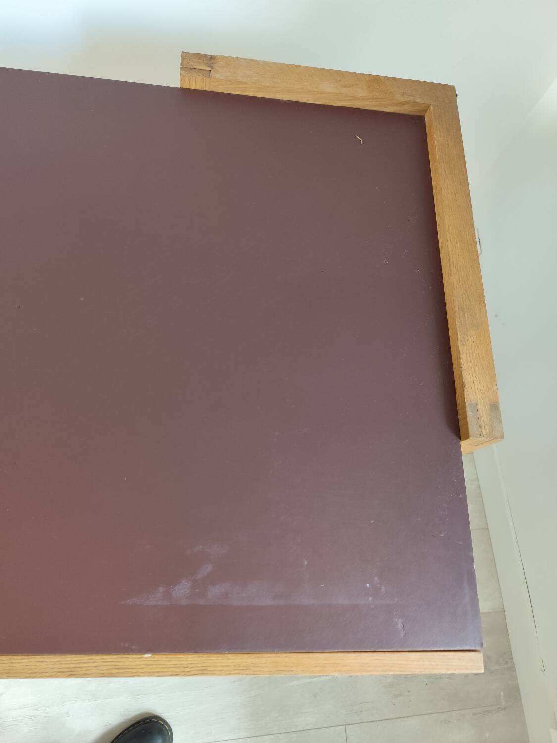 Bureau moderne habitat placage chêne