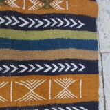 Traditional Berber kilim rug 105-55cm