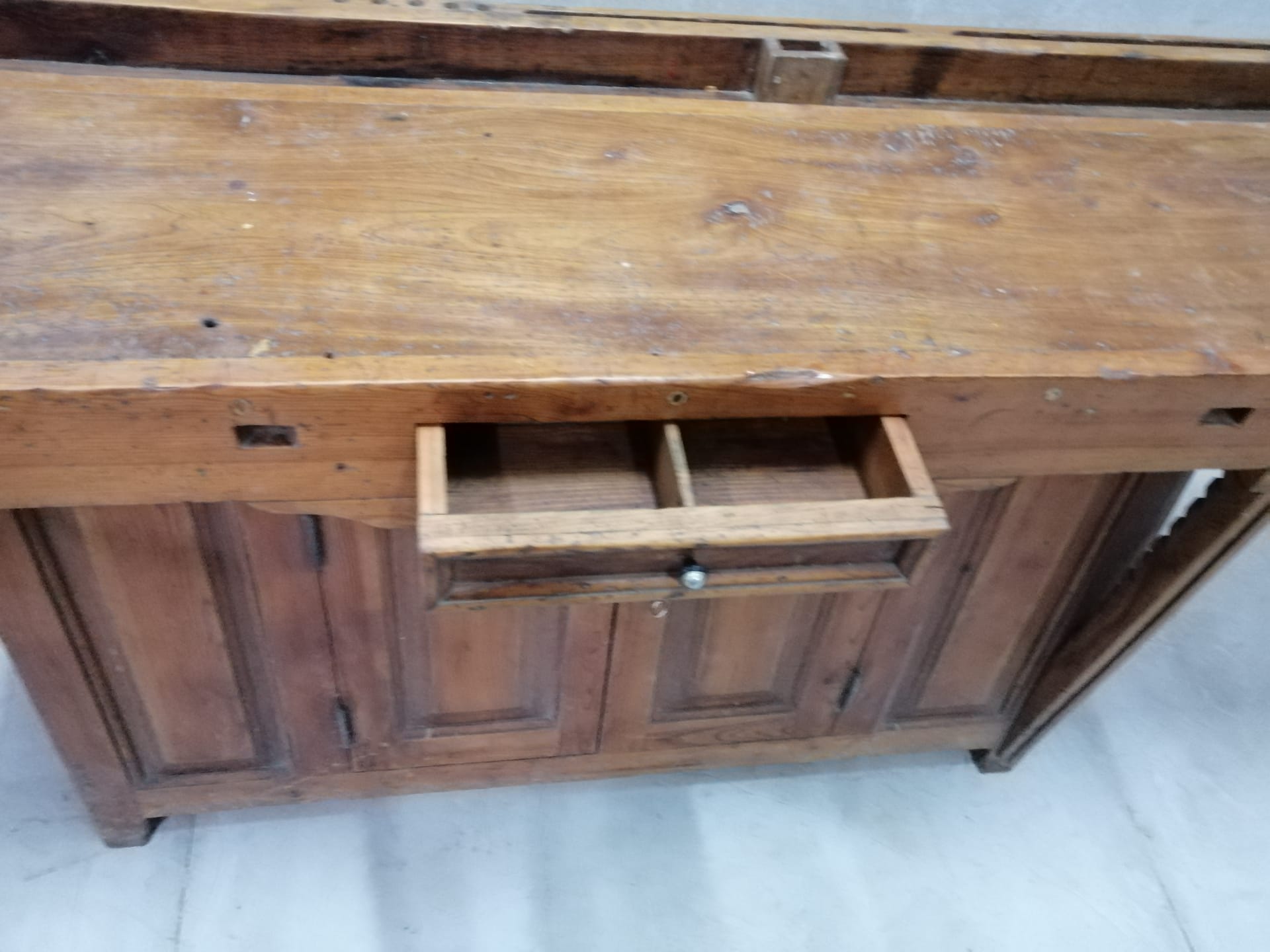Portuguese carpenter's workbench, 1950