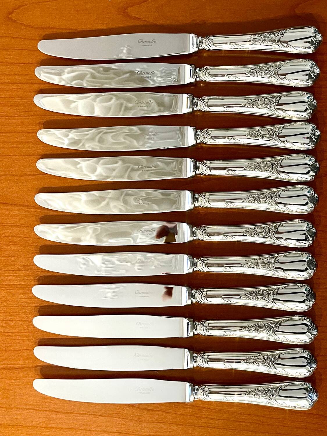 Christofle Marly 49-piece cutlery set in superb condition