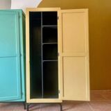 Armoire d'internat jaune