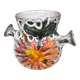 Vase La Roue Vallauris – vintage ceramic floral decoration