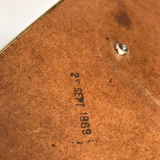 Vintage rolling serving cart 1969