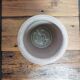 Glazed stoneware pot