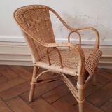 Rattan children's chair