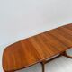 1960s XXL Danish design mid-century solid teak extendable dining table