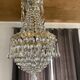 Lustre montgolfière cristal de bohème