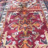 Tapis ancien turc Anatolie fait main 45x92 cm