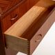 Scandinavian mahogany secretary, 1960s