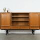 Oak highboard, Danish design, 1960s, production: Denmark