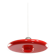 Space-Age Saucer Pendant in Red Plexiglas from Guzzini, 1960s