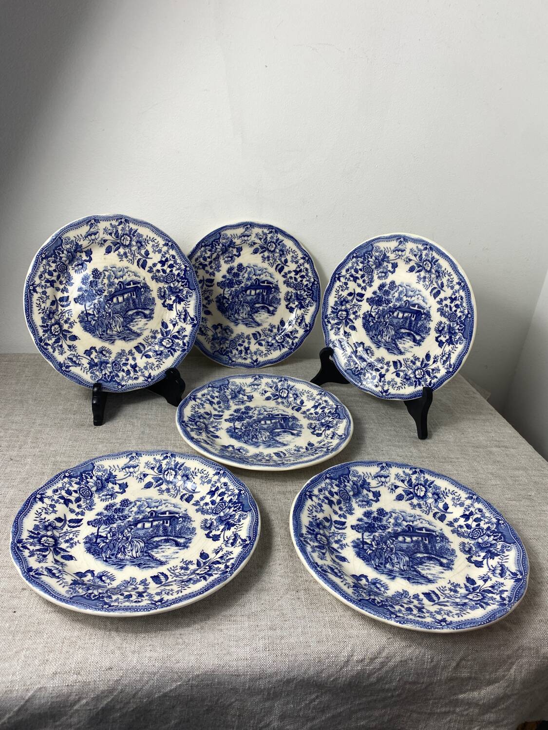 Terre de Fer dessert plates