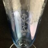6 Arques crystal flutes stamped CDA
