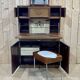 1930s mahogany boat cabin toilet furniture