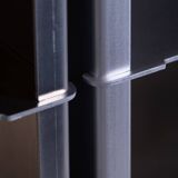 Aluminum side table / bedside table 01
