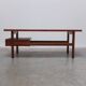 Walnut coffee table with ceramic tile by Jos De Mey for Van Den Berghe-Pauvers, 1960s