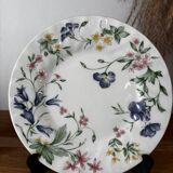 Crown Clarence English porcelain cup and dessert plate