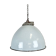 Industrial Grey Enamel Factory Lamp with Cast Iron Top from Zaos, 1960