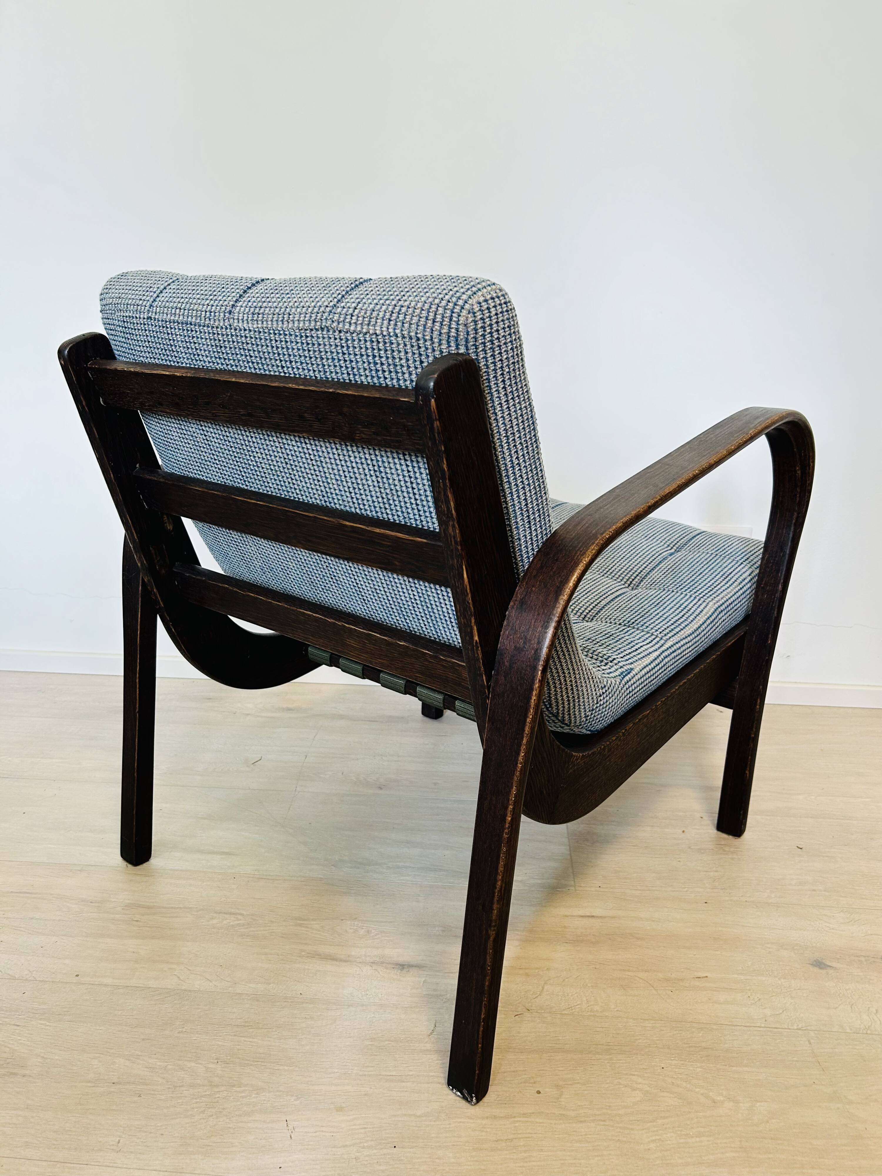 Vintage Lounge Armchair by Kropacek&Kozelka for Interior Prague, 1960’s