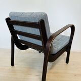 Vintage Lounge Armchair by Kropacek&Kozelka for Interior Prague, 1960’s