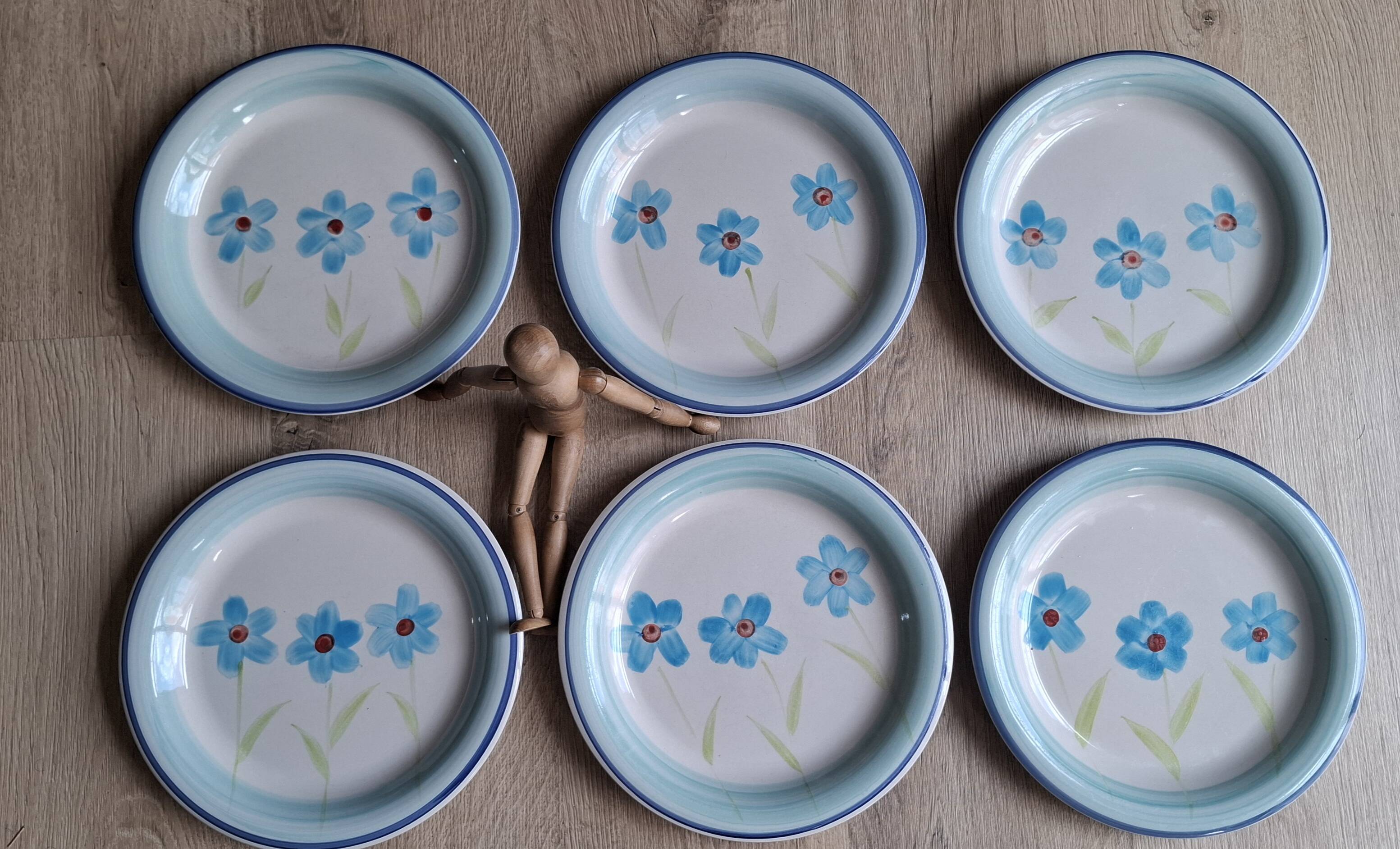 Set of 6 Florencia dinner plates