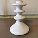 Pair of artisanal ceramic candlesticks Morocco