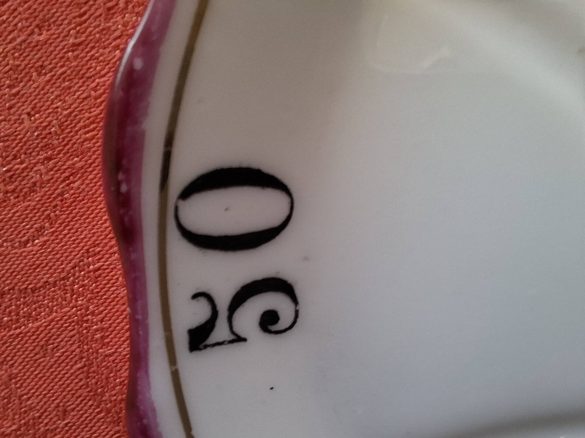 Bistro "coin collector" bowls in Limoges porcelain, Early