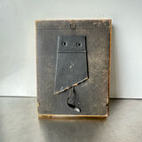 Antique art nouveau gilded picture frame