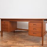 Mid-century danish teak desk, 1970