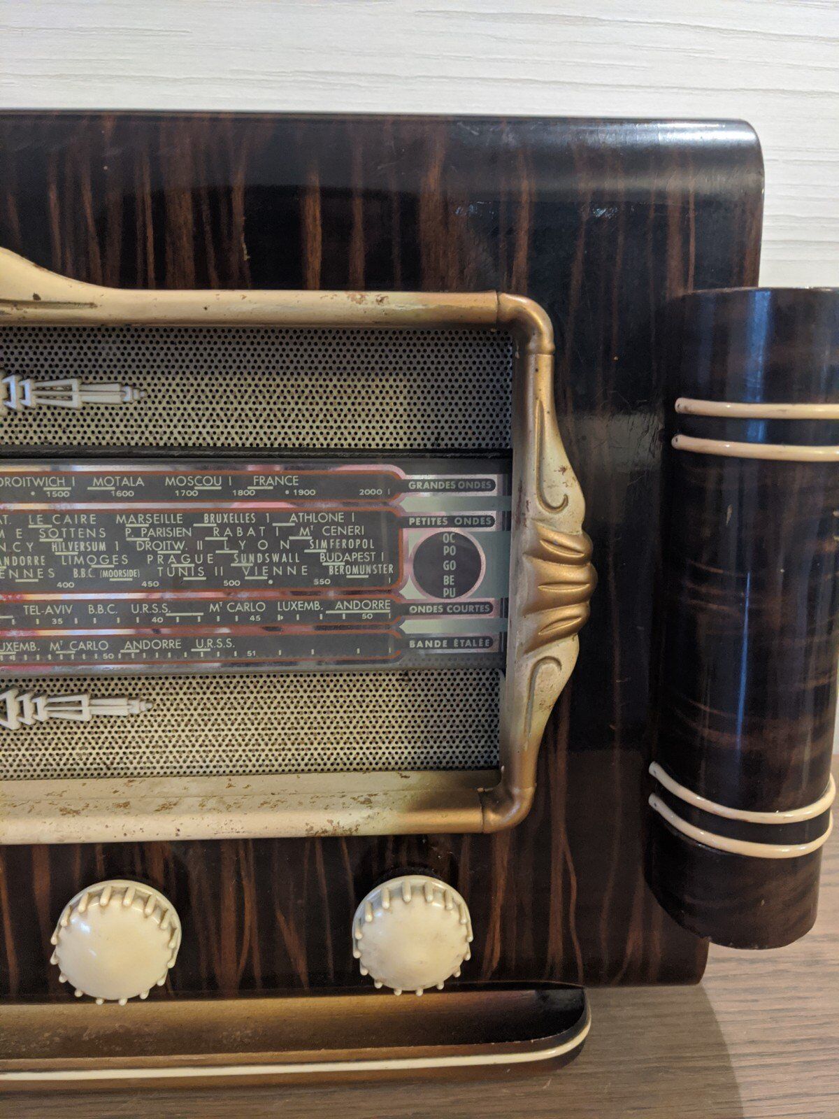 Poste radio TSF, années 1940