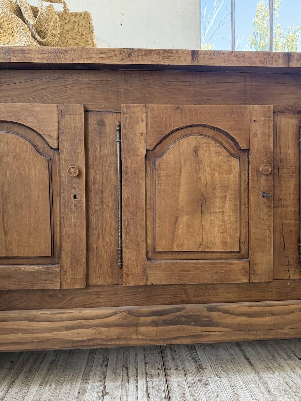 Rustic sideboard XXL 4m solid oak 1950