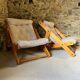 Pair of Kon Tiki armchairs by Gillis Lundgren for Ikea