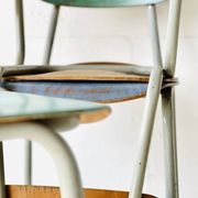 Chaises d'école, ensemble de 4