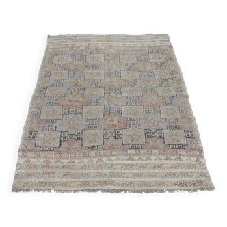 Tapis Kilim en coton fait à la main