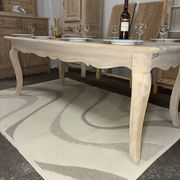 Solid oak farmhouse table