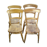 Ensemble de 4 chaises scandinaves