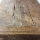 Very large old wooden chest