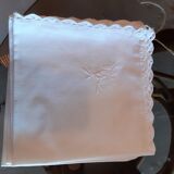 6 serviettes en coton dentelle au crochet