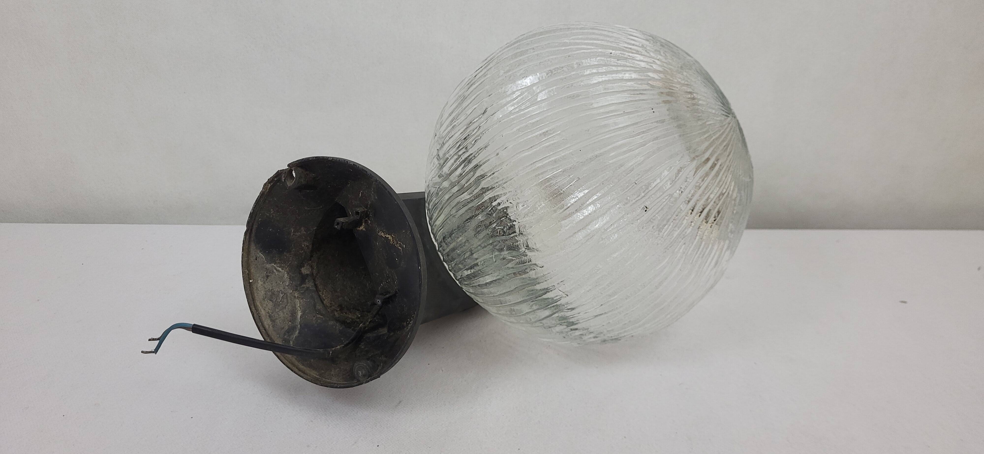 Wall lamp, outdoor lamp, 70s