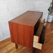 Scandinavian teak dresser by Arne Wahl Iversen for Brenderup.