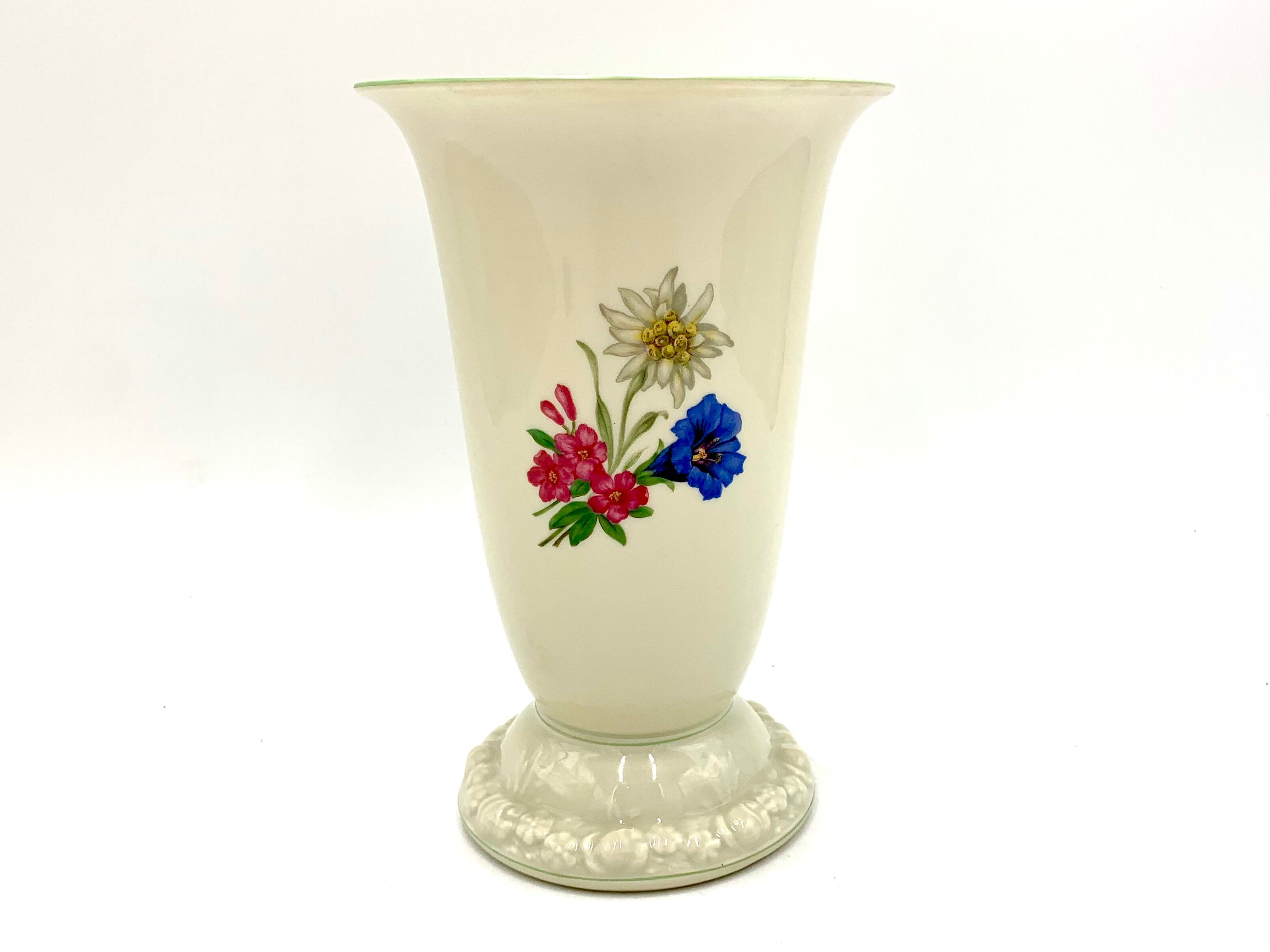 Porcelain flower vase, H & Co. Selb Bavaria Heinrich, Germany, 1960s