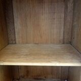 Meuble de chevet rustique / Petite armoire de rangement - 20e siècle