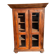 Armoire vitrée en noyer du  français