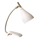 Cosack Mid Century table lamp with beige shrink paint and brass neck