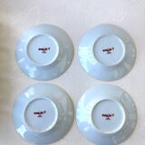 4 Maxim's de Paris coffee cups and saucers