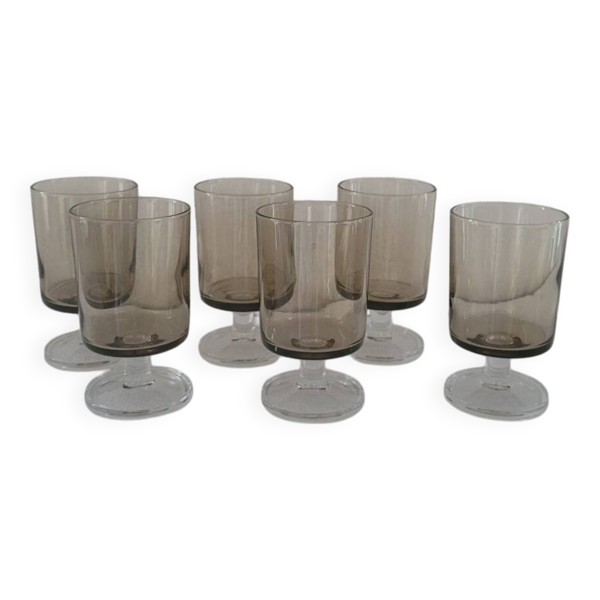 Verres à pied 70's