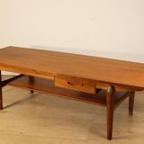 Scandinavian teak coffee table from the 1960s.